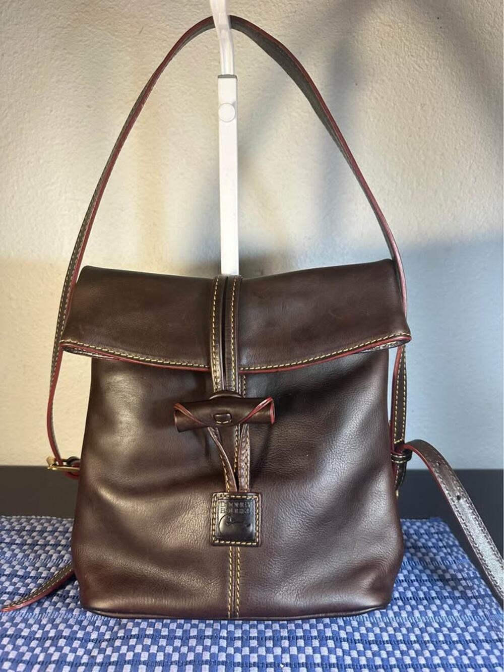 Dooney & Bourke Florentine Medium Toggle Crossbody Bag – Espresso / Brown
